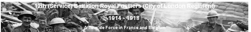 12RF in captured trench Messines June 1917